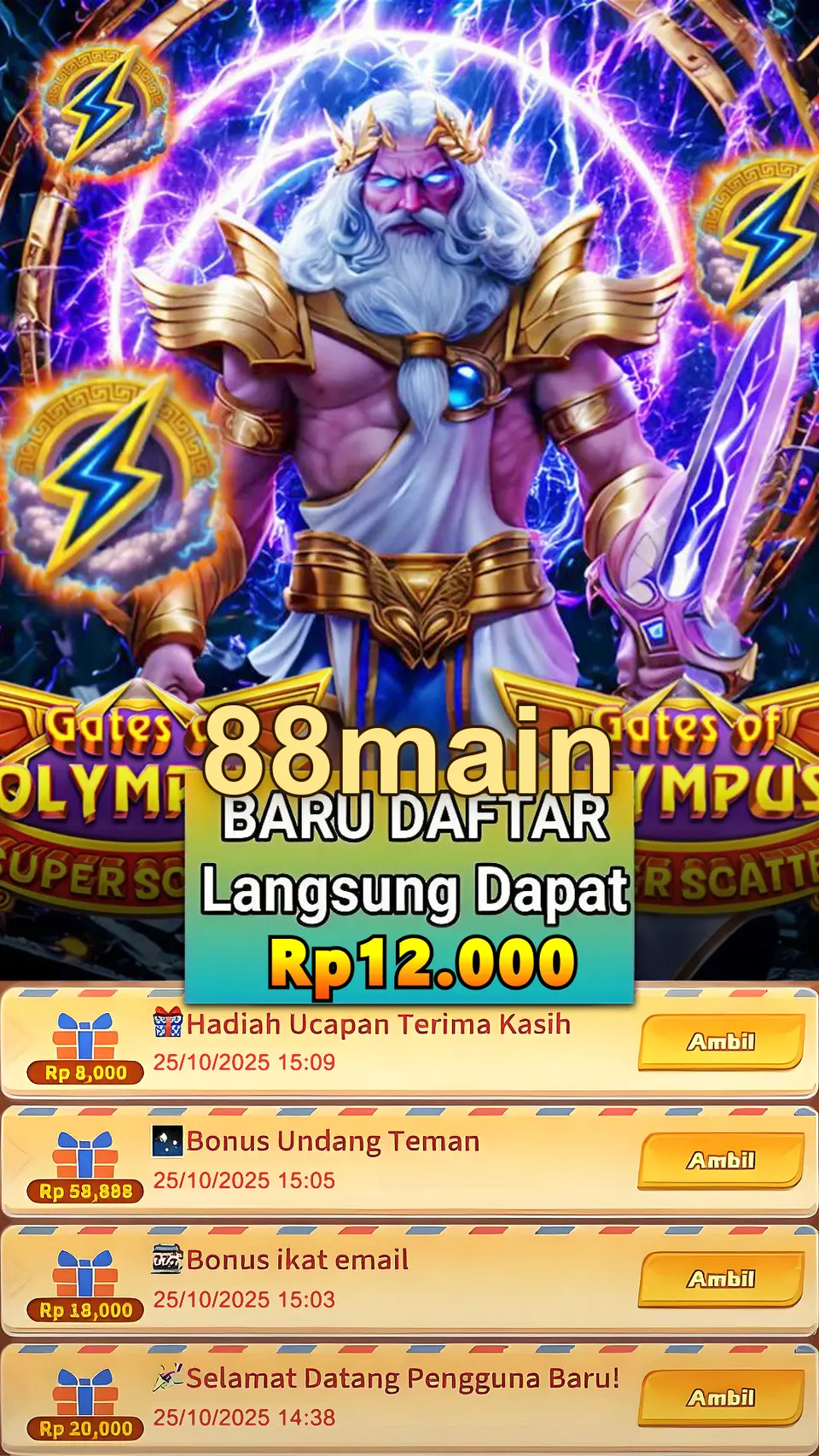88main Tangkapan Layar - APK Resmi